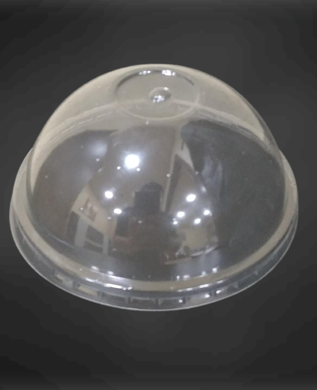 Single compartment Clear cupcake container lid